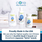 Core Med Science Liposomal Glutathione - 500 mg, 118 ml - Antioxidant Food Supplement