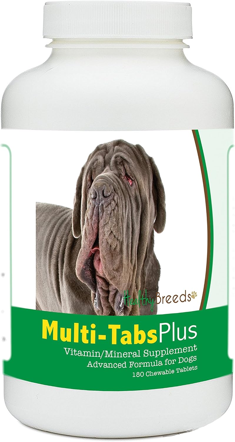 Healthy Breeds Neapolitan Mastiff Multi-Tabs Plus Comprimidos Masticables 180 Unidades