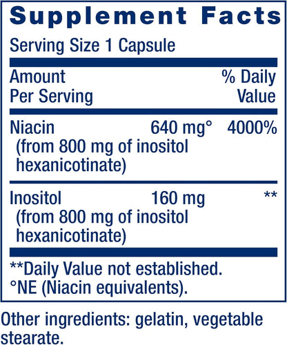 Life Extension No Flush Niacina – Vitamina – La función psicológica normal. – Image 3