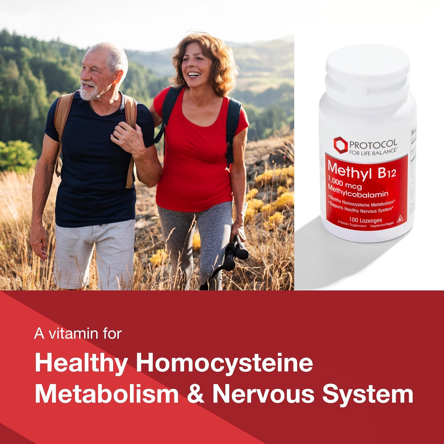 PROTOCOL FOR LIFE BALANCE Metil B12 1.000 mcg - 100 Comprimidos