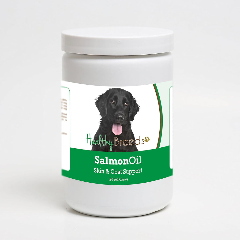 Healthy Breeds Salmon Oil Soft Chews para Perros – 120 Unidades