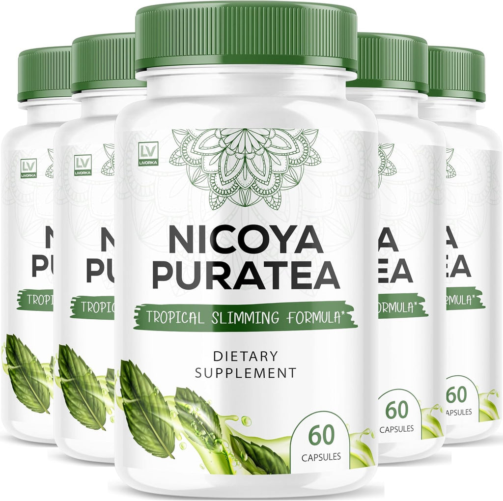 Nicoya Puratea Cápsulas, Fórmula Avanzada, Pack de 5 Meses (300 Cápsulas)