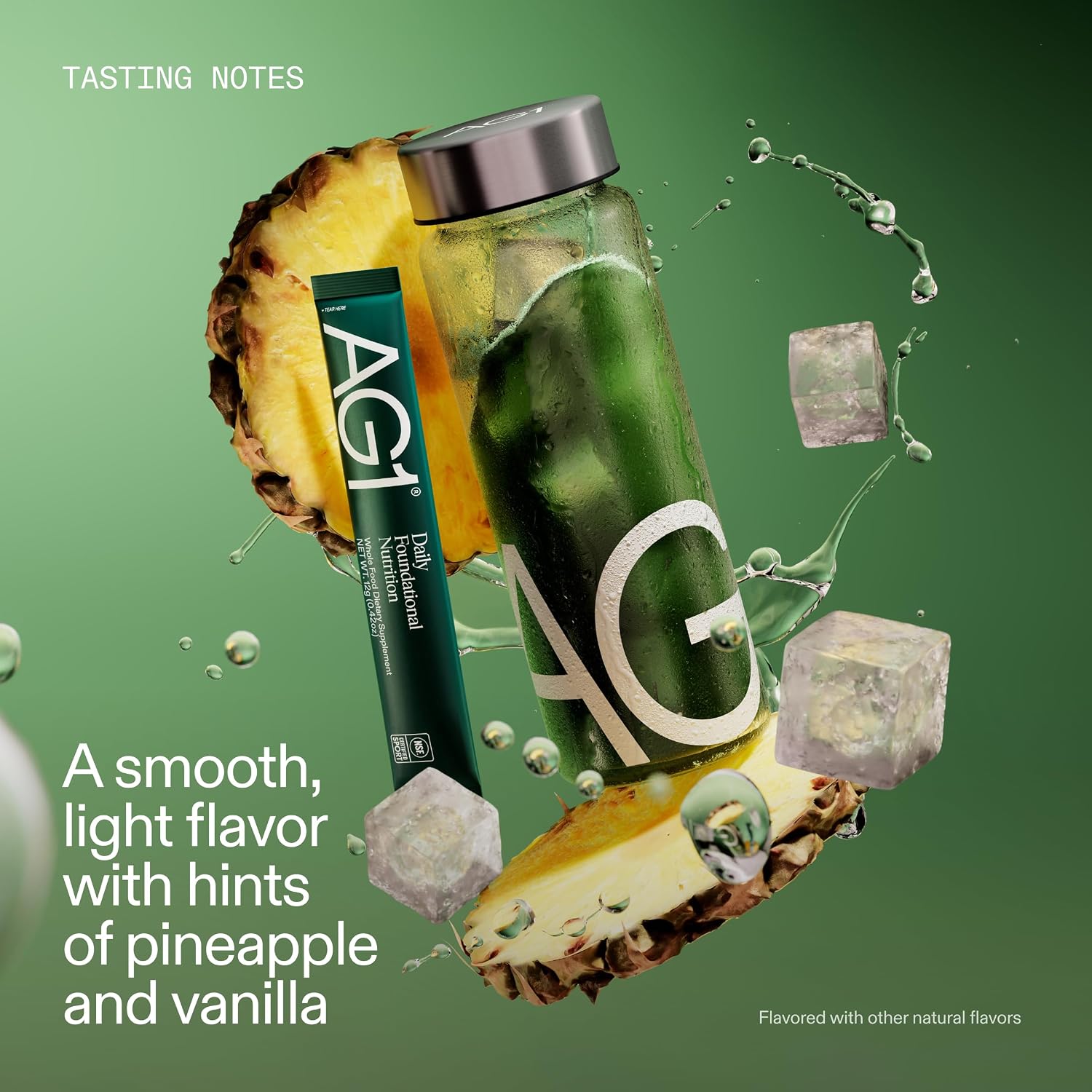 AG1 Greens Powder – Suplemento Multivitamínico, Probiótico y Superfood (Family Value Kit)