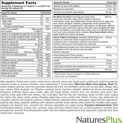 NaturesPlus Source of Life RED Multivitamínico Líquido - 2 botellas de 887 ml (30 oz) - Sabor a bayas mixtas - Con licopeno, – Image 5