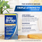 Osteo Bi-Flex Triple Strength Glucosamina con Magnesio, 80 Comprimidos Recubiertos