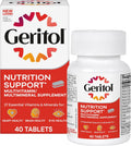 Geritol Multivitamin, 27 Essential Vitamins and Minerals, 40 Tablets