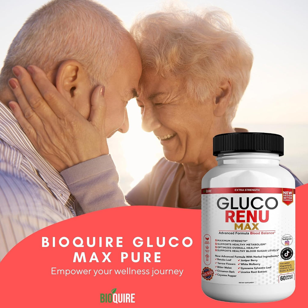 Gluco Rina Max Ultra – Complemento Alimenticio, 60 Cápsulas