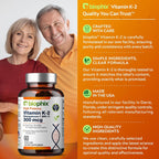 biophix Vitamina K2 MK-7 300mcg, 60 Cápsulas Veganas