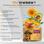 Omega 3 para Perros – Suplemento para Piel y Pelaje con Salmón – 90 Masticables