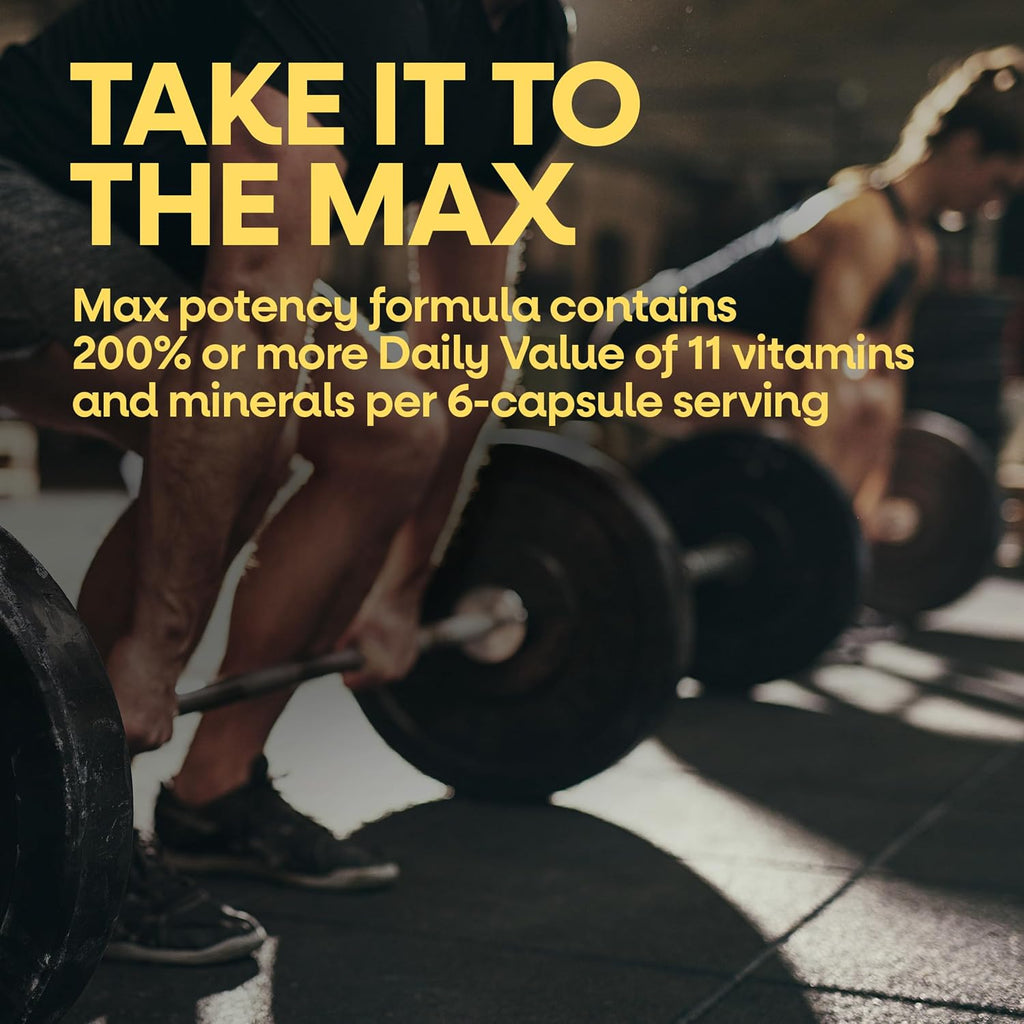 Nature's Way Alive! Multivitamínico de Máxima Potencia Max6 sin Hierro, 90 Cápsulas