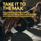 Nature's Way Alive! Multivitamínico de Máxima Potencia Max6 sin Hierro, 90 Cápsulas