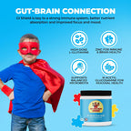My Spectrum Heroes GI Shield – Suplemento para la Salud Intestinal, Chocolate, 30 Dosis