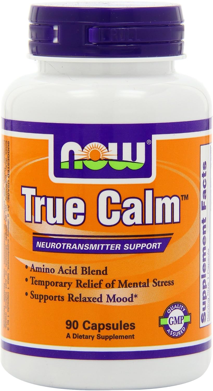 Now True Calm, 90 Cápsulas Vegetales