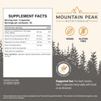 Mountain Peak Nutritionals Osteo Supplement - Apoyo Óseo con Vitaminas D3, K2, Calcio y Magnesio (120 Cápsulas Vegetales)