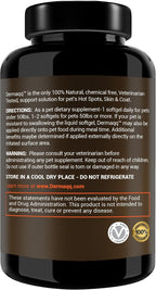 Dermaqq High Absorption Ubiquinol (QH) para perros y gatos - Apoyo para la piel y el pelaje