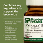 Standard Process Cataplex B12 - Complemento de Vitamina B12 - 90 Comprimidos (Sin Gluten, Sin Lácteos, Sin Soja)