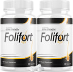 IDEAL PERFORMANCE Folifort Hair Growth Cápsulas – Extra Strength (2 Pack, 120 Cápsulas)