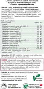 Jamieson 10 Billion Probiótico, 60 Cápsulas Vegetales