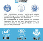 BoostCeuticals Gamma E 90mg Tocoferoles Mixtos - 180 Cápsulas Veganas