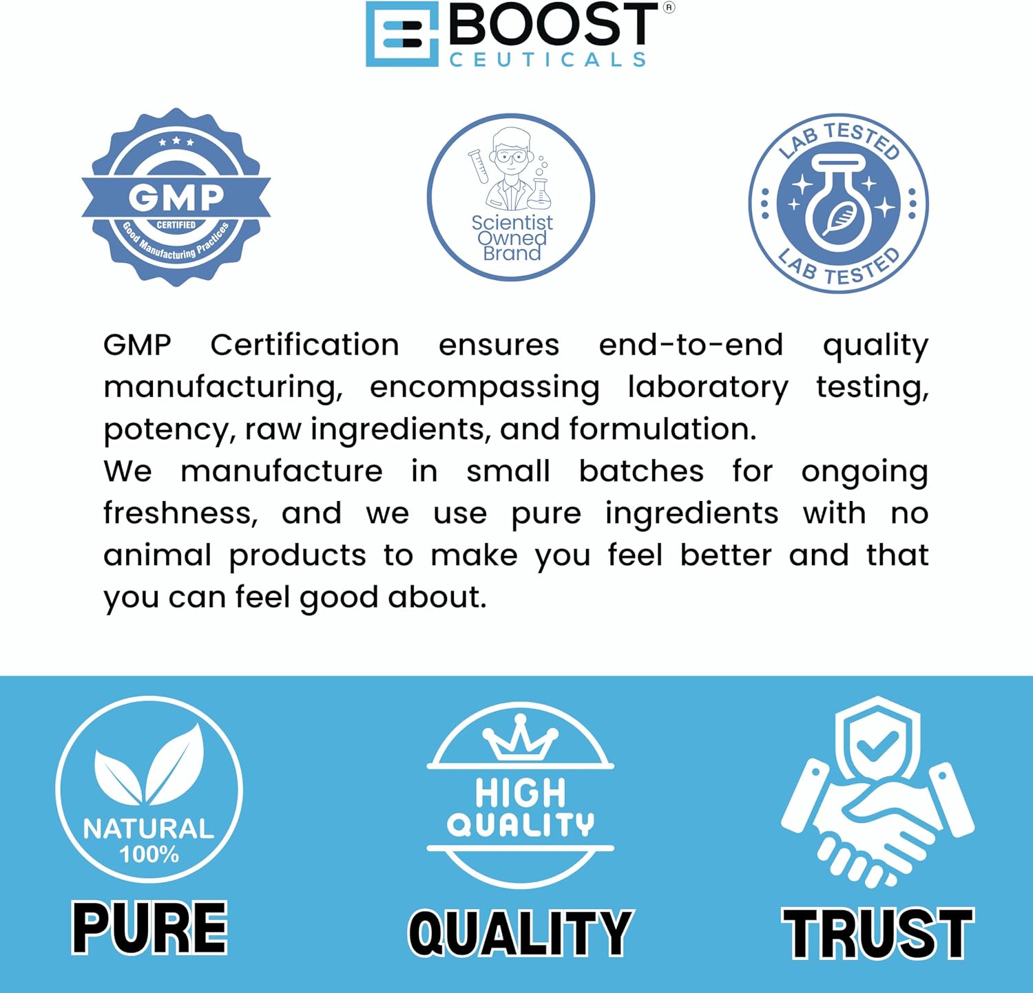 BoostCeuticals Gamma E 90mg Tocoferoles Mixtos - 180 Cápsulas Veganas