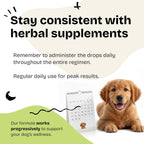 Forever Puppy Gotas de Apoyo Hepático para Perros con Cardo Mariano - Suplemento Líquido con Silimarina - 59 ml