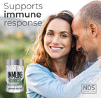 FitLife Brands Advanced Immune Booster – Defensa Inmunológica con Saúco, Vitamina C, Vitamina D, Zinc y Probiótico (90 Cápsulas)