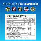 Approved Science Uric Acid Flush | 360 Cápsulas (6 Meses) | Cereza Ácida, Cúrcuma, Cardo Mariano