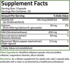 Bronson DIM Balance+ - Suplemento con DIM, Calcio D-Glucarato, Brotes de Brócoli y Vitamina D3 - 30 Cápsulas Vegetarianas