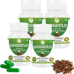 Guggulu (Commiphora Mukul) Cápsulas Vegetarianas, 60 Cápsulas