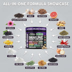 Complejo Inmunológico Orgánico con Pau D'Arco y Vitaminas - Clean Nutraceuticals