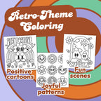 Cozy Coloring Good Vibes: Más de 50 Páginas Fáciles con Perforaciones para Colorear