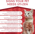 Dermoscent UTI-Zen Cranberry Comprimidos para Perros y Gatos - Suplemento Alimenticio para la Salud de la Vejiga, Riñones y Tracto Urinario - Sabor a Pollo - 30 Comprimidos