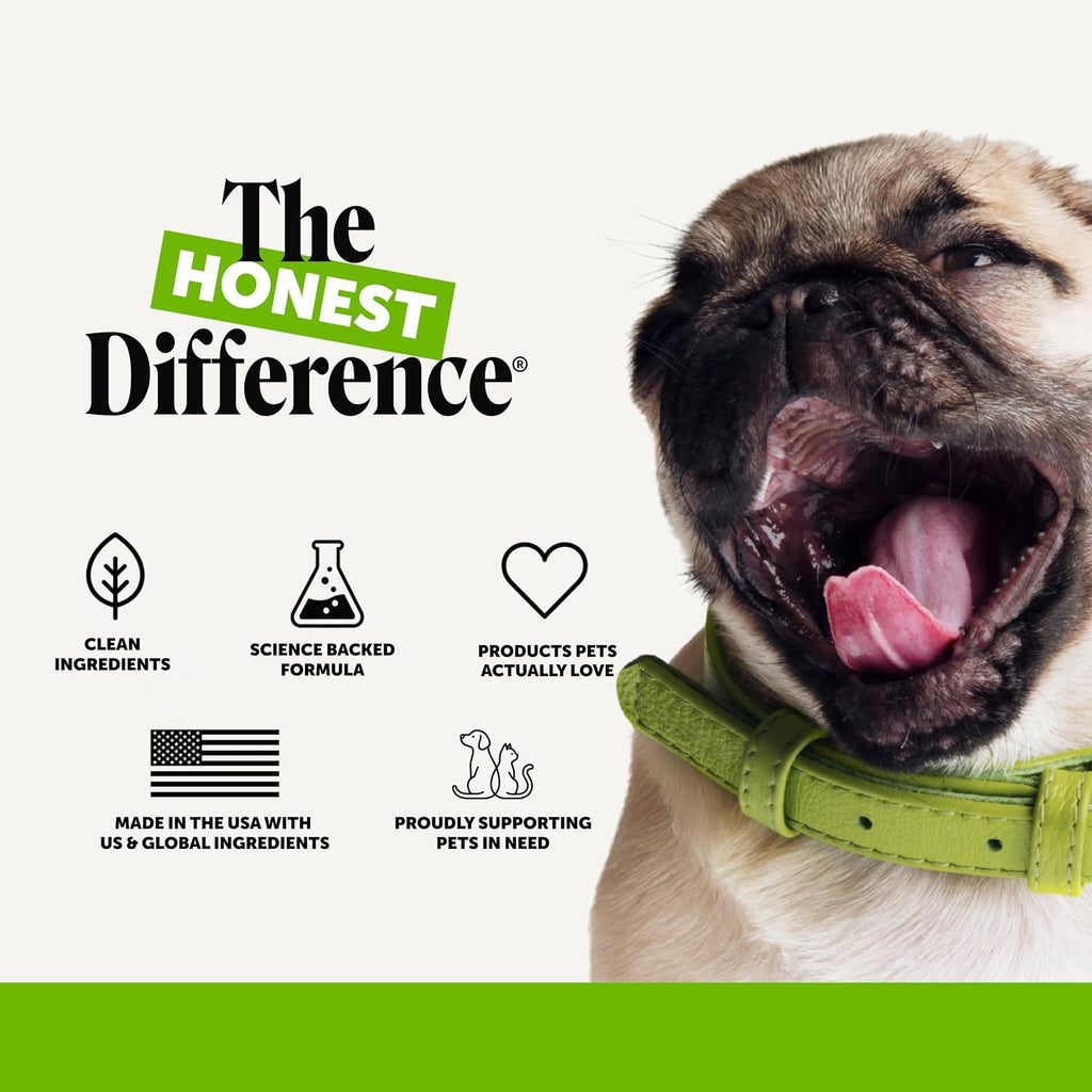 Pet Honesty Grass Green - Neutralizador de Orina para Perros con dl-Metionina, Probióticos y Enzimas - 90 Masticables Sabor Pavo