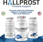 HALLPROST 60 Cápsulas - Complemento Alimenticio para la Próstata