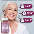 NEW AGE Gominolas de Biotina 10000 mcg - 120 unidades