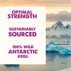 Grizzly Aceite de Krill Antártico Salvaje - Suplemento Antioxidante Natural para Perros, 236 ml