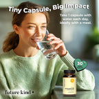 Future Kind Vitamina D3 2500 IU - Complemento Alimenticio Vegano de Líquenes, 30 Cápsulas