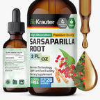BIO KRAUTER® Extracto de Zarzaparrilla para Limpieza Hepática y Depuración, 60 ml