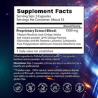 Dragon Herbs Diamond Mind - Suplemento para la memoria y concentración - 100 cápsulas
