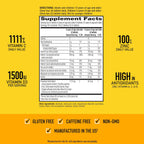 Airborne Muy Bayas Comprimidos Masticables - Vitamina C 1000 mg, 116 unidades