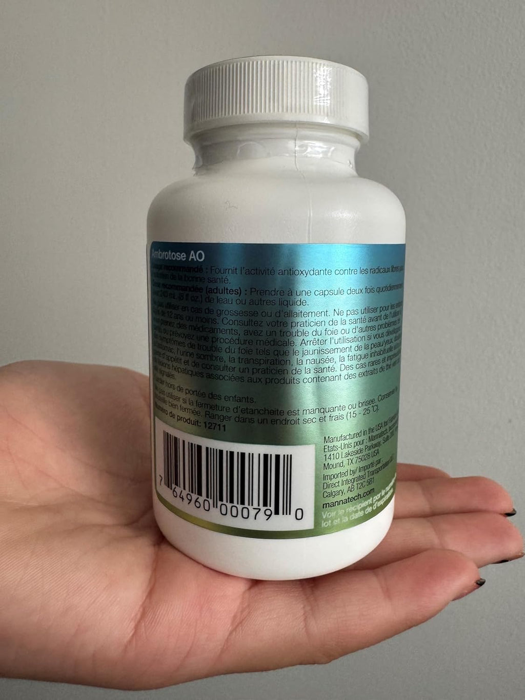 Mannatech Ambrotose AO 60 Cápsulas