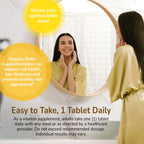 21st Century Biotina 10,000 mcg, 120 Comprimidos