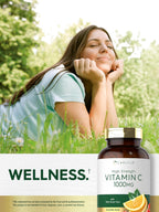 Carlyle Vitamina C 1000 mg con Rosa Mosqueta | 300 Comprimidos Vegetarianos | Alta Potencia | No GMO y Sin Gluten