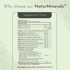 NaturMinerals Complejo 20-en-1 con Aceite de Semilla Negra, Musgo Marino, Ashwagandha y Cúrcuma - 90 Cápsulas Veganas