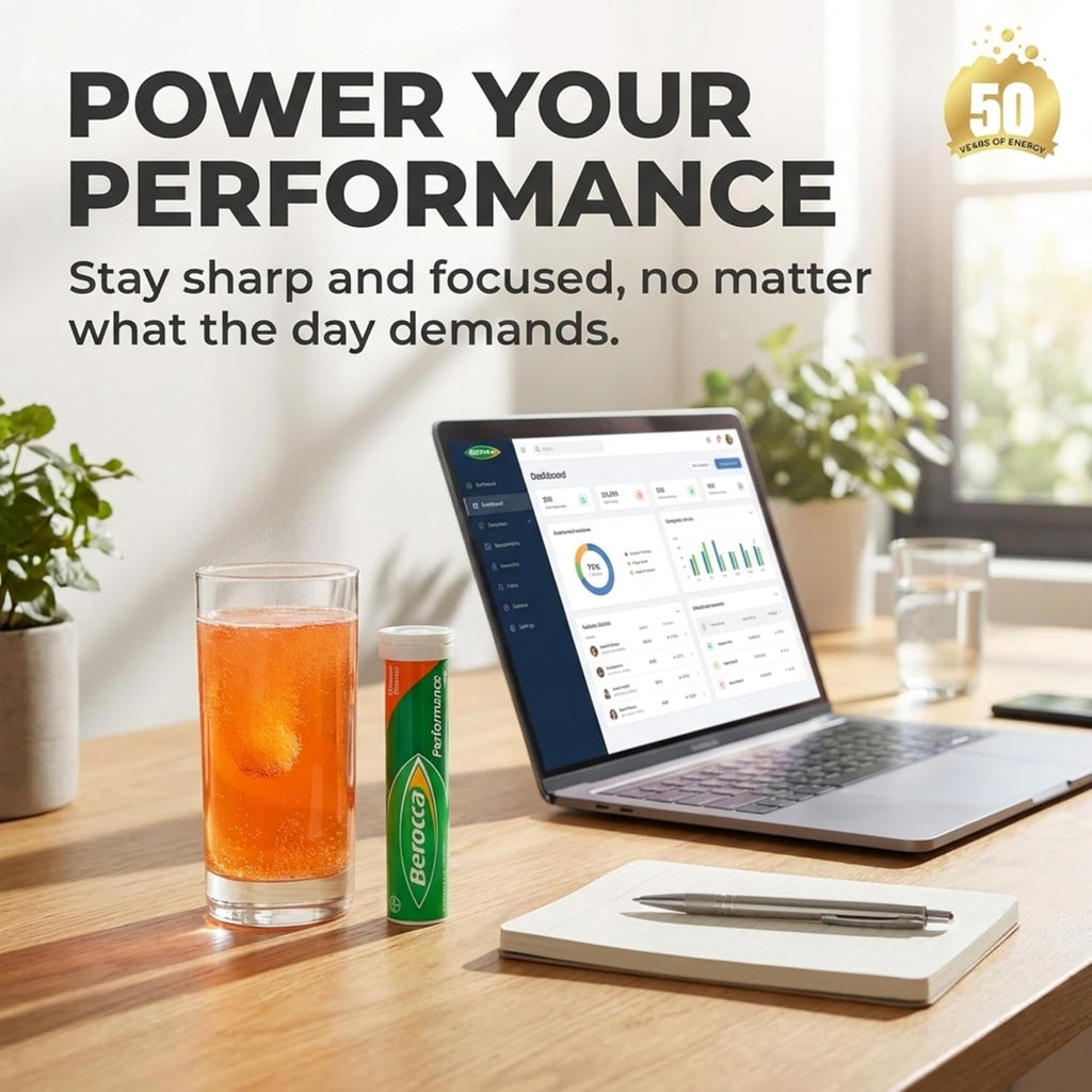 Berocca Performance Comprimidos Efervescentes 60 uds. Edición Limitada Pack Celebración