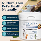 Zeotex Zeolit en Polvo 100% Natural - Complemento para la Inmunidad y Detox - 350g