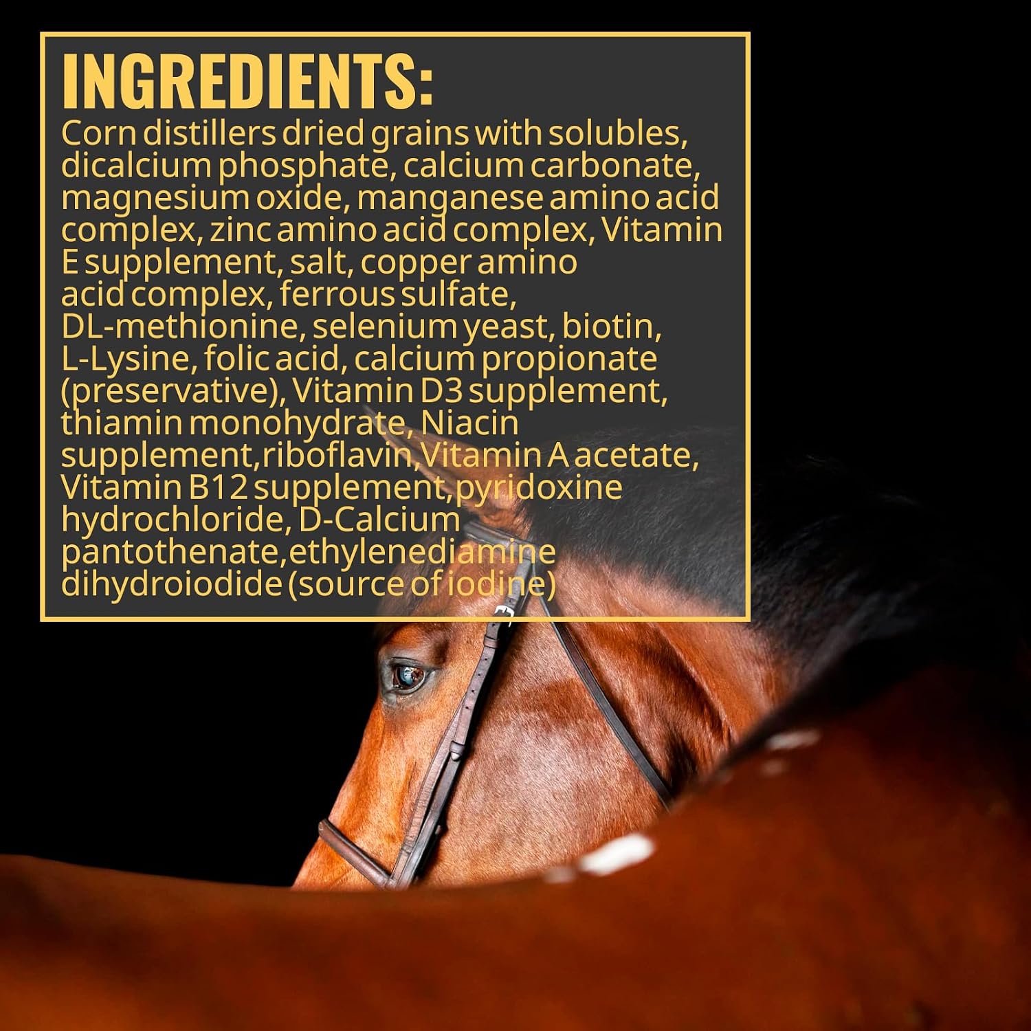 Adeptus Nutrition Suplemento de vitaminas y minerales para Caballos