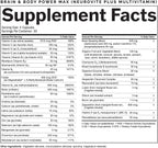 Dr. Amen brainMD Brain & Body Power Max - 420 Cápsulas - Suplemento Completo para el Bienestar