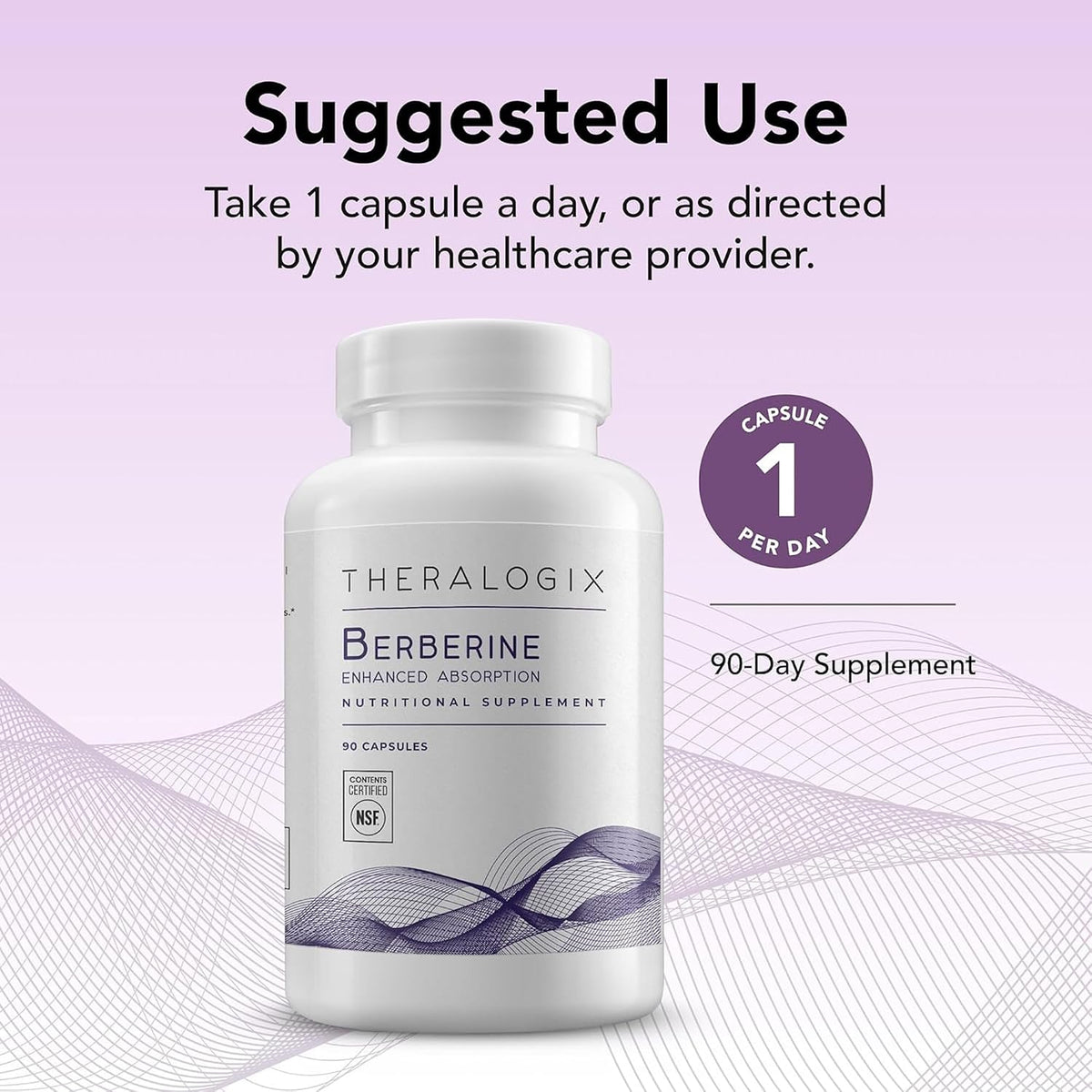 Theralogix Ovasitol Inositol + Berberine Enhanced Absorption Pack (14.12 oz y 90 cápsulas) - görsel 7