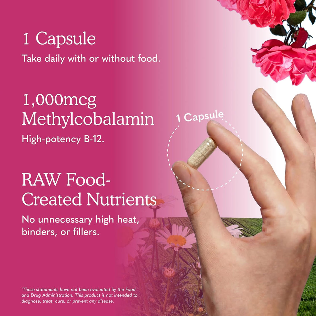 Vitamin Code Raw B-12 Metilcobalamina 1000 mcg - 30 Cápsulas